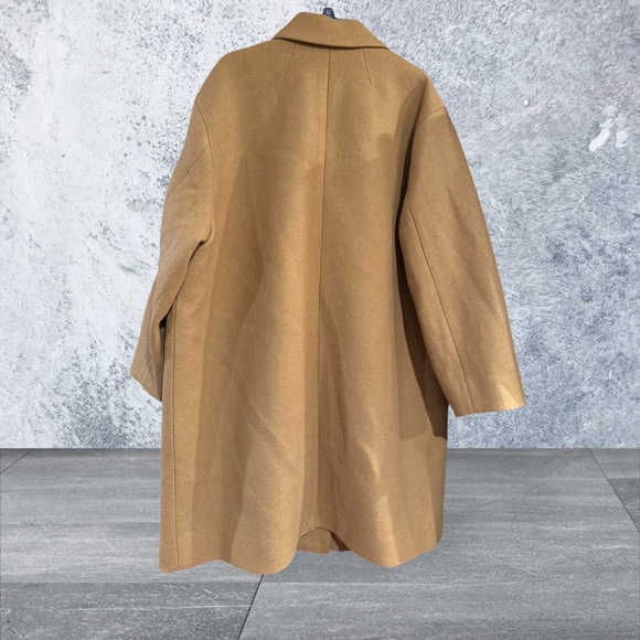 Madewell Plus size wool and Cashmere Classic Button-down Coat. NWT - Picture 3 of 6